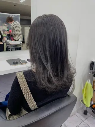 セミロング 【美容室が苦手な方 専問美容室】MIHOのヘアスタイル