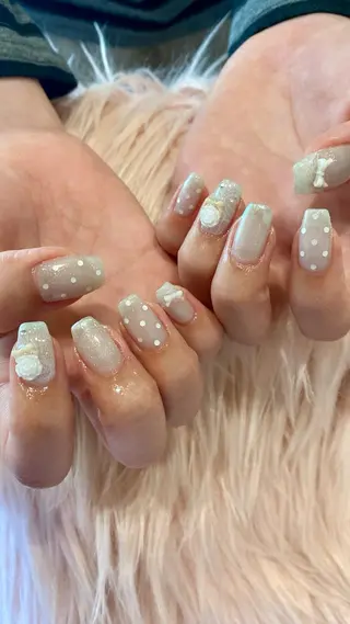 ネイル crystal ⭐︎ colorのネイルデザイン