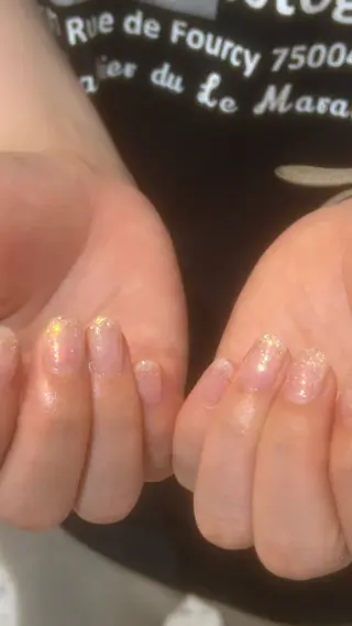 ネイル White nail KAEDEのネイルデザイン