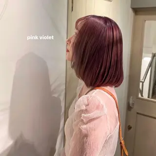ミディアム カラー 暖色カラー/レイヤー 🌙 オノユリカのヘアスタイル