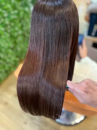 ロング ⚪️髪質改善 縮毛 店長 コウ⚪️のヘアスタイル