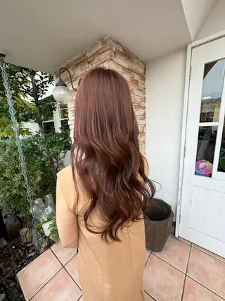 ロング カラー まりん /小牧美容院のヘアスタイル