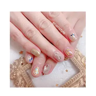 ショート ネイル 👑enen style👑のネイルデザイン