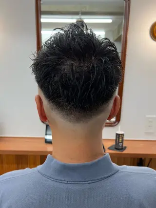 ショート メンズ メンズカット✂️ スキンフェード伊藤陸のヘアスタイル