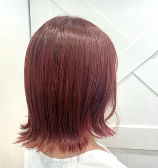 カラー ゆるふわパーマ🌼 アレンジ🌼リョウカのヘアスタイル