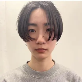 ショート カラー パーマ 🍃服部 雅哉🍃銀座◎のヘアスタイル