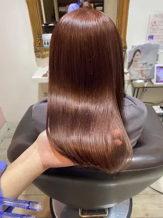 セミロング カラー 上質髪🪐 AIRI🪷‧₊˚のヘアスタイル