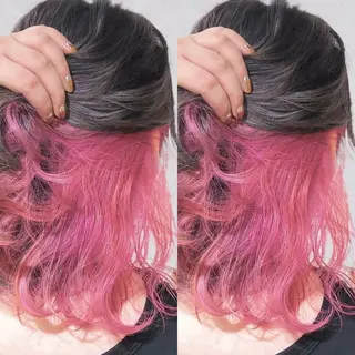 ミディアム カラー 透明感カラー🤍/ 髪質改善🖤airiのヘアスタイル