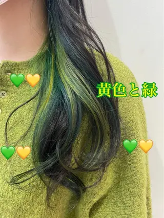 ミディアム カラー 新宿駅近♡個室 ♡関口三都季🌜のヘアスタイル