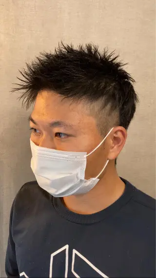 ショート メンズ 完全個室マンツーマン メンズサロン草野貴樹のヘアスタイル