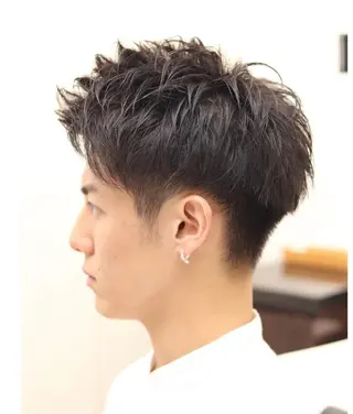 メンズ 尾前 了守のヘアスタイル