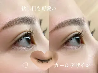 マツエク・マツパ 荘司 渚紗のマツエク・マツパデザイン