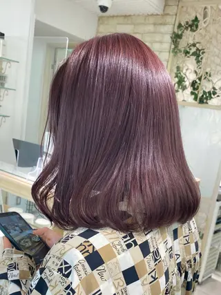 ロング カラー 透明感カラー 古山 結季🌙🖤のヘアスタイル