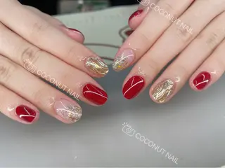 ネイル 神田 ココナッツのネイルデザイン