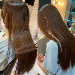 ロング カラー ヘアアレンジ 梅田中崎町髪質改善 /オキヒロト/エコルのヘアスタイル