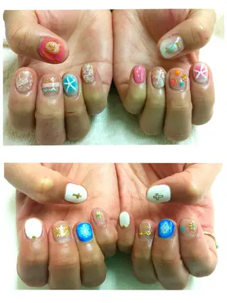 ネイル 河野ちえ (雑誌掲載サロン)のネイルデザイン