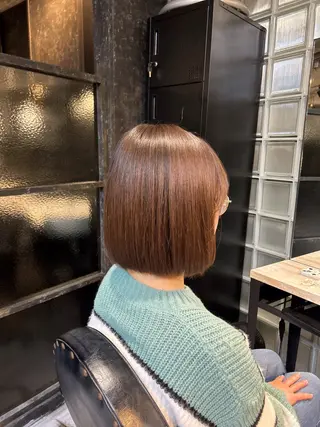 ショート 🌷ブリーチ縮毛矯正 /mina🌷のヘアスタイル