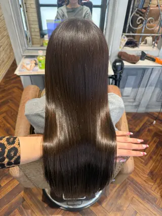 セミロング A M Iのヘアスタイル