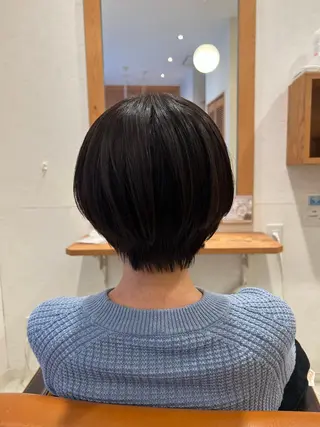 ショート TELA HAIR 幕張本郷店　千尋のヘアスタイル