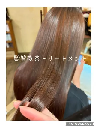ロング 大鹿 数馬のヘアスタイル