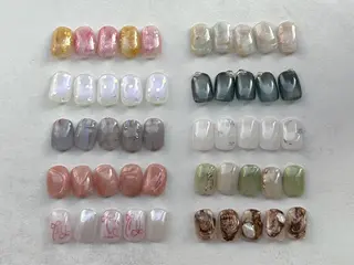 ネイル scré as Ételのネイルデザイン