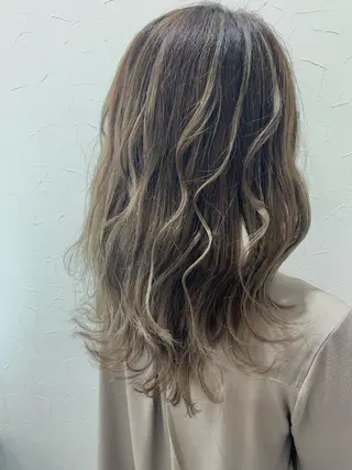 セミロング カラー お悩み、似合わせ提案 将真のヘアスタイル