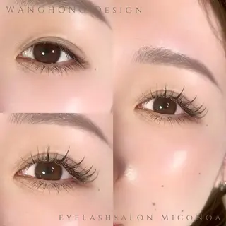 マツエク・マツパ MicoNoa Asamiのマツエク・マツパデザイン