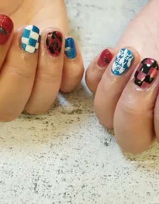 ネイル 3dパーツ/流行り 👧shushu❤️のネイルデザイン