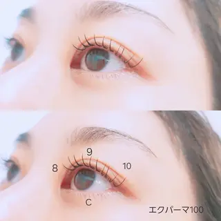 マツエク・マツパ ミントラッシュ所属・minte   🐑naho🐑のマツエク・マツパデザイン