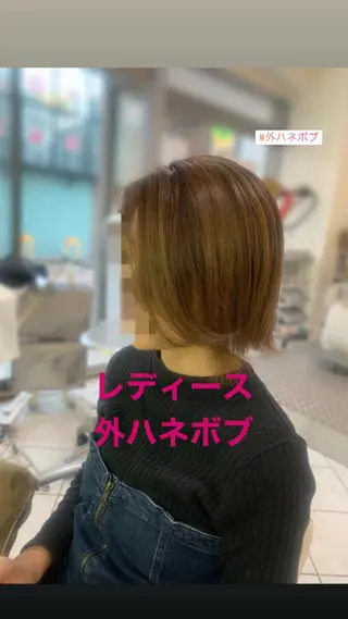 ショート カラー ~増田 勇輝~のヘアスタイル