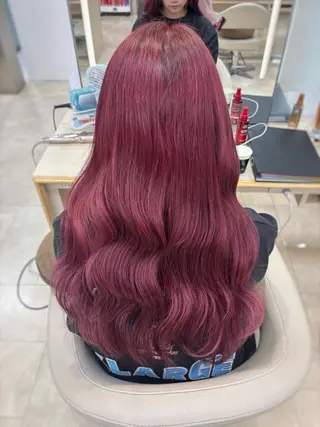 カラー 🎀暖色カラー/透明 感カラー/ひな🎀のヘアスタイル