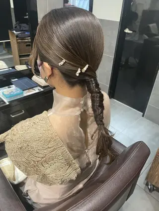 ヘアアレンジ eyelist /cocomi‎🐩のマツエク・マツパデザイン