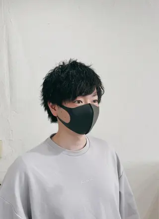 ショート メンズ かんばら りょーいのヘアスタイル