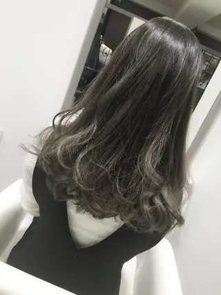 ショート ミディアム セミロング ロング カラー パーマ ヘアアレンジ 吉本 yoshimotoのヘアスタイル