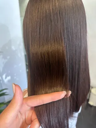 ロング ブリーチカラー/ベー ジュ/Hono🦖のヘアスタイル