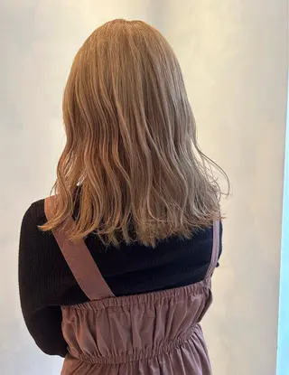 セミロング カラー 無料ショートカット 募集中📛杏のヘアスタイル