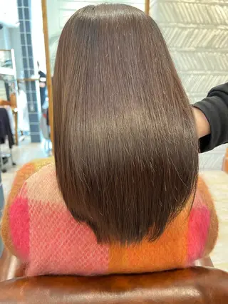 セミロング Cocosia 山口のヘアスタイル