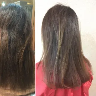 セミロング 菅村 勇亮のヘアスタイル
