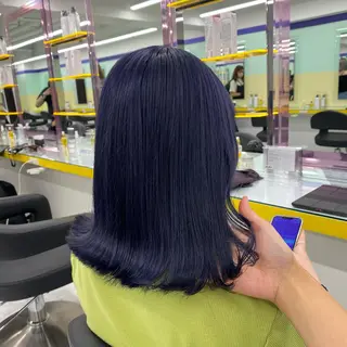 セミロング カラー ヘアアレンジ mai🍑暖色カラー /レイヤー💖のヘアスタイル