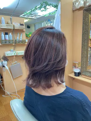 ミディアム 似合わせ×扱いやすさ 特化/澁谷礼一のヘアスタイル