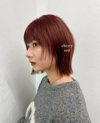 ショート カラー 🥑🫧田實 紗和 ボブ/暖色カラー🩰のヘアスタイル