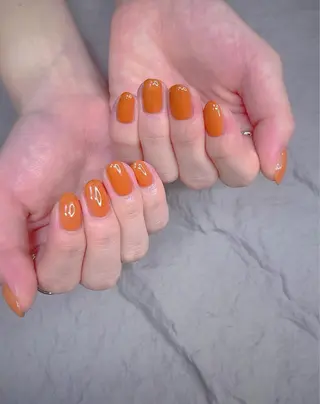 ショート めぐみのネイルサロン スタッフ練習のネイルデザイン