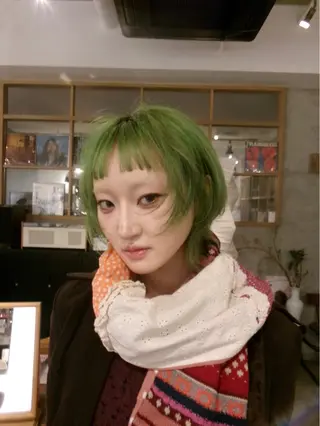 カラー ⭐️植田瑠菜⭐️ カラー／縮毛矯正のヘアスタイル