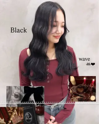 ロング カラー さあや 【透け感/艶感】のヘアスタイル