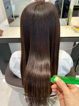 ロング パーマ 小田切 栄司のヘアスタイル