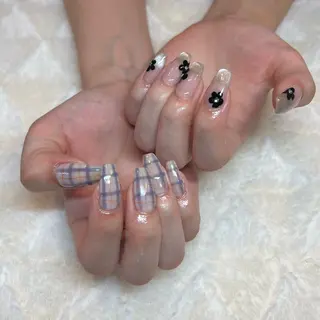 ネイル 韓国🩶Y2Kネイル 💫くれはのネイルデザイン