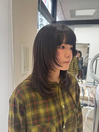 ロング レイヤーカット /𝓡𝓲𝓷🍎のヘアスタイル