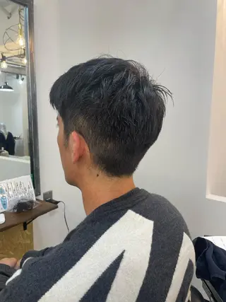 ショート メンズ メンズパーマ屋さん /yuki☃️💭のヘアスタイル