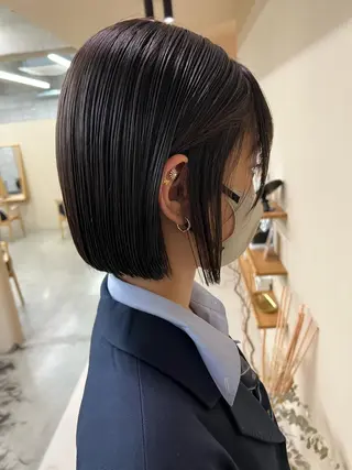 ショート kento レイヤーカットのヘアスタイル