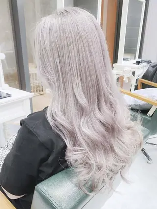 ロング カラー ヘアアレンジ Days 透明感カラーのヘアスタイル